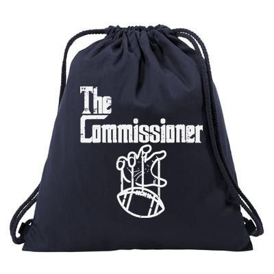The Commissioner Fantasy Football Commish FFL Drawstring Bag