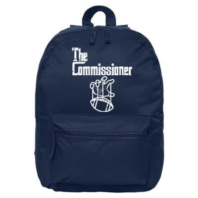 The Commissioner Fantasy Football Commish FFL 16 in Basic Backpack