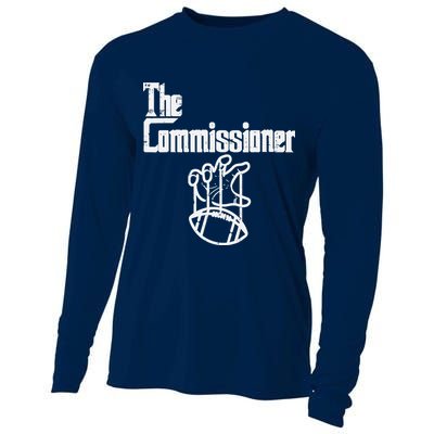 The Commissioner Fantasy Football Commish FFL Cooling Performance Long Sleeve Crew