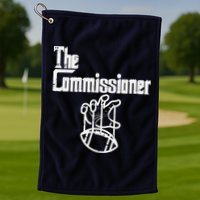 The Commissioner Fantasy Football Commish FFL Golf Towel