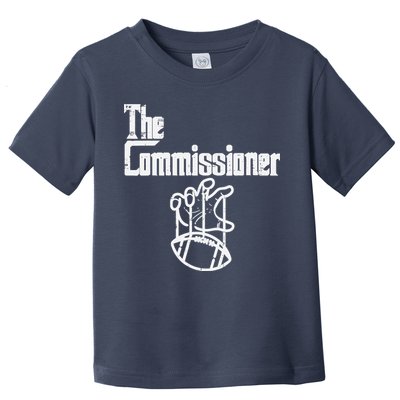 The Commissioner Fantasy Football Commish FFL Toddler T-Shirt