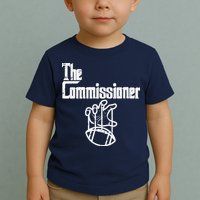 The Commissioner Fantasy Football Commish FFL Toddler T-Shirt