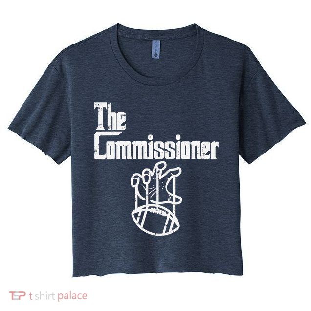 The Commissioner Fantasy Football Commish FFL Crop Top