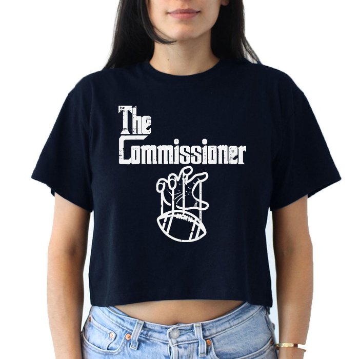 The Commissioner Fantasy Football Commish FFL Crop Top