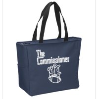 The Commissioner Fantasy Football Commish FFL Zip Tote Bag