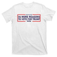 Trump Convicted Felon 34 More Reasons To Vote For Trump 2024 T-Shirt