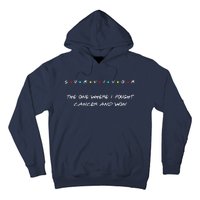 Thyroid Cancer Fight Warrior Thyroid Ribbon Awareness Hoodie