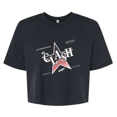 The C.L.A.S.H Flyer 81 Bella+Canvas Jersey Crop Tee