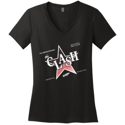 The C.L.A.S.H Flyer 81 Women's V-Neck T-Shirt