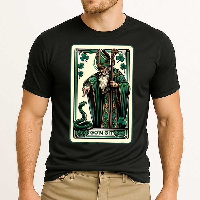 Tarot Card Funny St Patricks Day Gon Git St Patrick Performance Shirt