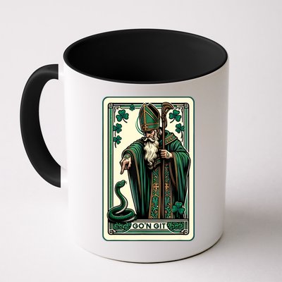 Tarot Card Funny St Patricks Day Gon Git St Patrick Mug