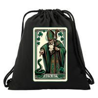 Tarot Card Funny St Patricks Day Gon Git St Patrick Drawstring Bag