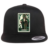 Tarot Card Funny St Patricks Day Gon Git St Patrick Flat Bill Trucker Hat