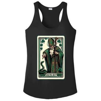 Tarot Card Funny St Patricks Day Gon Git St Patrick Ladies PosiCharge Competitor Racerback Tank