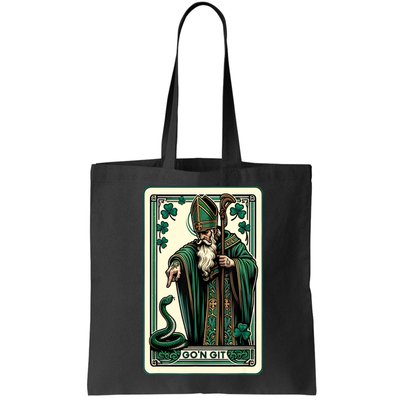 Tarot Card Funny St Patricks Day Gon Git St Patrick Bag