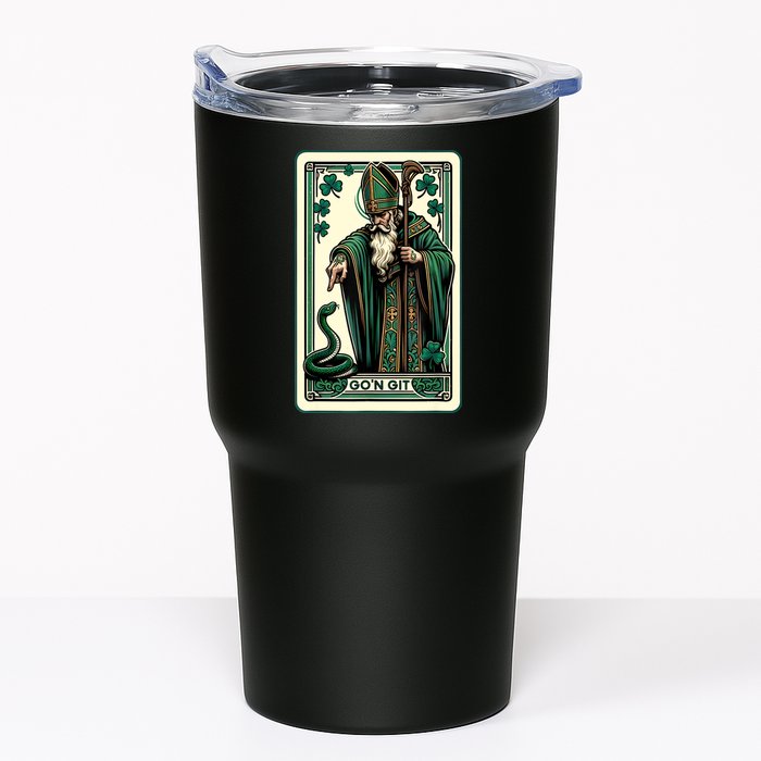 Tarot Card Funny St Patricks Day Gon Git St Patrick Tumbler