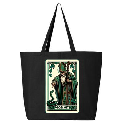 Tarot Card Funny St Patricks Day Gon Git St Patrick 25L Jumbo Tote
