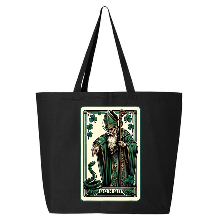 Tarot Card Funny St Patricks Day Gon Git St Patrick 25L Jumbo Tote
