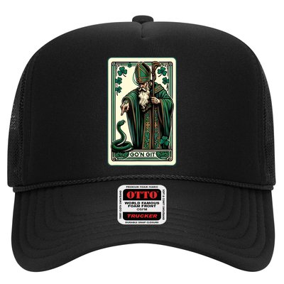 Tarot Card Funny St Patricks Day Gon Git St Patrick Trucker Hat