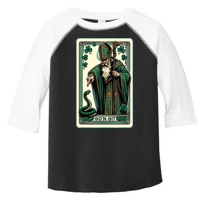 Tarot Card Funny St Patricks Day Gon Git St Patrick Toddler Fine Jersey T-Shirt