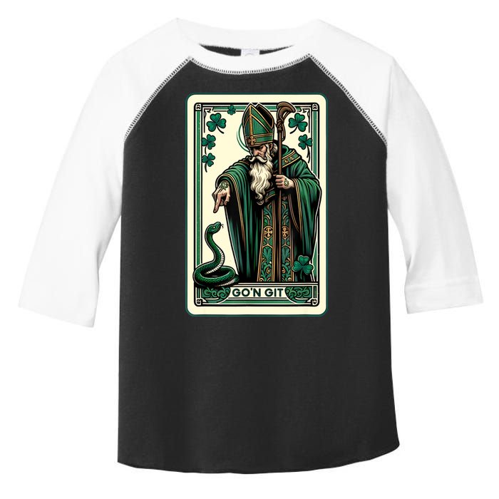 Tarot Card Funny St Patricks Day Gon Git St Patrick Toddler Fine Jersey T-Shirt