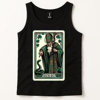 Tarot Card Funny St Patricks Day Gon Git St Patrick Tank Top