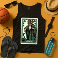 Tarot Card Funny St Patricks Day Gon Git St Patrick Tank Top