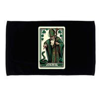 Tarot Card Funny St Patricks Day Gon Git St Patrick Microfiber Hand Towel
