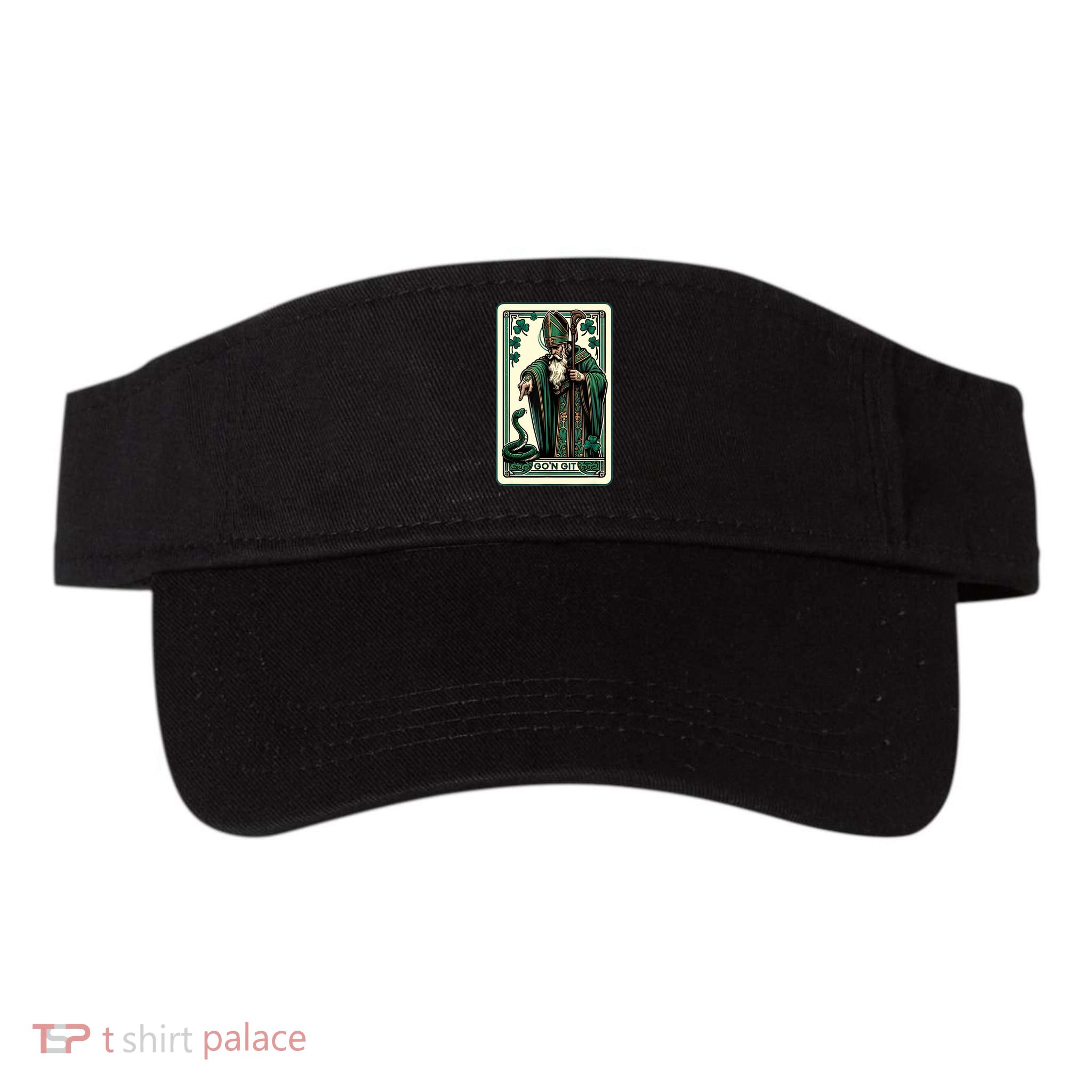 Tarot Card Funny St Patricks Day Gon Git St Patrick Visor