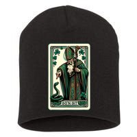 Tarot Card Funny St Patricks Day Gon Git St Patrick Short Acrylic Beanie