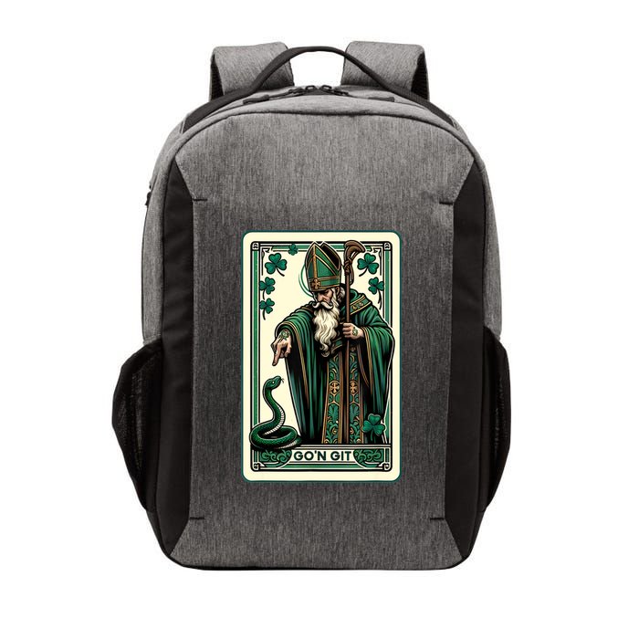 Tarot Card Funny St Patricks Day Gon Git St Patrick Vector Backpack