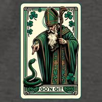 Tarot Card Funny St Patricks Day Gon Git St Patrick Vector Backpack
