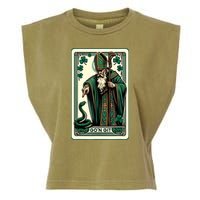 Tarot Card Funny St Patricks Day Gon Git St Patrick Garment-Dyed Women's Muscle Tee