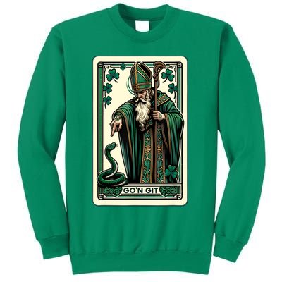 Tarot Card Funny St Patricks Day Gon Git St Patrick Sweatshirt
