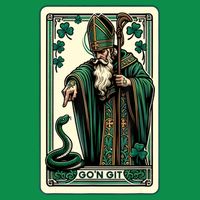 Tarot Card Funny St Patricks Day Gon Git St Patrick Sweatshirt