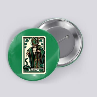 Tarot Card Funny St Patricks Day Gon Git St Patrick Button