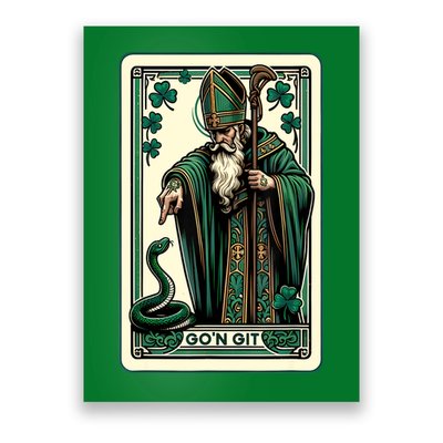 Tarot Card Funny St Patricks Day Gon Git St Patrick Poster