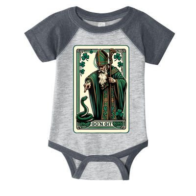 Tarot Card Funny St Patricks Day Gon Git St Patrick Infant Baby Jersey Bodysuit