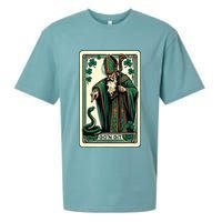 Tarot Card Funny St Patricks Day Gon Git St Patrick Sueded Cloud Jersey T-Shirt