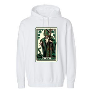 Tarot Card Funny St Patricks Day Gon Git St Patrick Garment-Dyed Fleece Hoodie