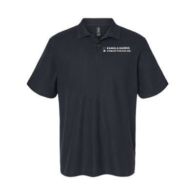 Trump Convicted Felon Gift Softstyle Adult Sport Polo