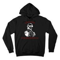 Too Cool For British Rule Funny Patrotic Tall Hoodie