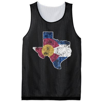 Texas Colorado Flag Family USA Home State Mesh Reversible Basketball Jersey Tank