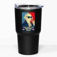 Too Cool For British Rule George Washington 4th Of July Tumbler