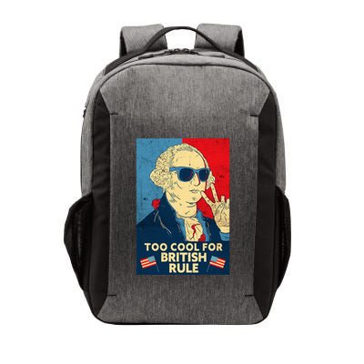 Too Cool For British Rule George Washington 4th Of July Vector Backpack