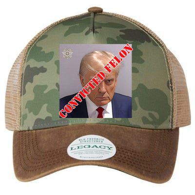 Trump Convicted Felon Legacy Tie Dye Trucker Hat