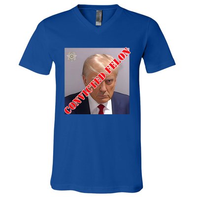 Trump Convicted Felon V-Neck T-Shirt