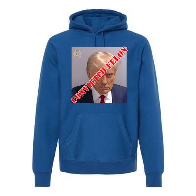 Trump Convicted Felon Premium Hoodie