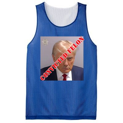 Trump Convicted Felon Mesh Reversible Basketball Jersey Tank