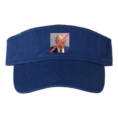 Trump Convicted Felon Valucap Bio-Washed Visor